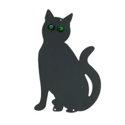 KCT Black Metal Cat Scarer Pest Deterrant - 3 Pack 9 KCT Black Metal Cat Scarer Pest Deterrant - 3 Pack -Indoor Flower Pot 57175861 3