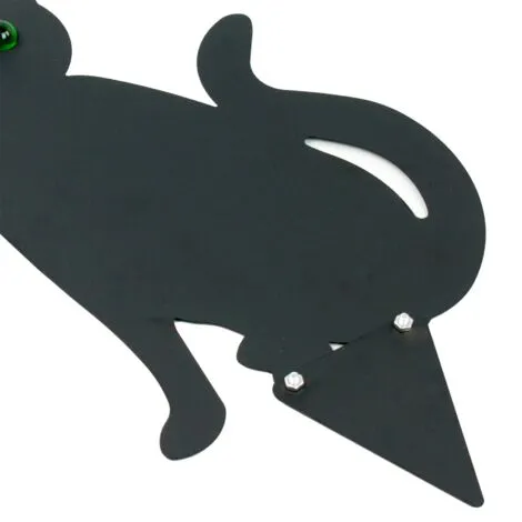 KCT Black Metal Cat Scarer Pest Deterrant - 3 Pack 7 KCT Black Metal Cat Scarer Pest Deterrant - 3 Pack - Image 5