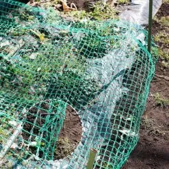 Tinor Green Bird Netting Mesh Garden Plant Netting Fruit Tree Netting With Cable Ties And U-Shape Garden Stakes, 4m X 10m (13.1 X 32.8 Feet) -Indoor Flower Pot 57275388 5