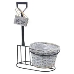 URBN LIVING Outdoor Freestanding Metal Flowerpots [907551] -Indoor Flower Pot 57984672 3