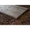 THE GARDEN VILLAGE 180L/240L Medium Single Deck Base - Only Available To Order If Ordered With Store - L92.4 X W83 X H5 Cm - Wood