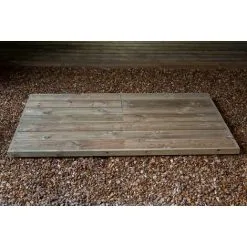 THE GARDEN VILLAGE 140L Small Quintet Deck Base - Only Available To Order If Ordered With Store - L73 X W310 X H5 Cm