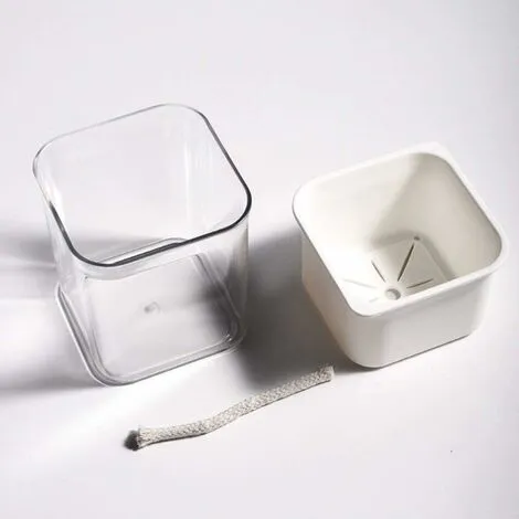 ECHOO 2-layer Flowerpot With Watered Flower Tank, Convenient For Watering The House 4 ECHOO 2-layer Flowerpot With Watered Flower Tank, Convenient For Watering The House - Image 2