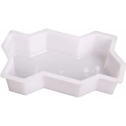 ECHOO Paving Mold 2 Pieces Concrete Pavement Mold DIY Plastic Path Maker Brick Cement Paving Mold -Indoor Flower Pot 58417213 5