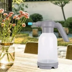 ECHOO Electric 2L Spray Bottle, Usb Rechargeable Automatic Watering Can Household Sprayer -Indoor Flower Pot 58420456 5