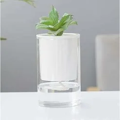 ECHOO Self-Watering Flowerpot - Ceramic - Double Layer - Creative - Indoor And Outdoor, B -Indoor Flower Pot 58421240 5