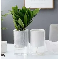 ECHOO Self-Watering Flowerpot - Ceramic - Double Layer - Creative - For Indoor And Outdoor, E -Indoor Flower Pot 58421242 5