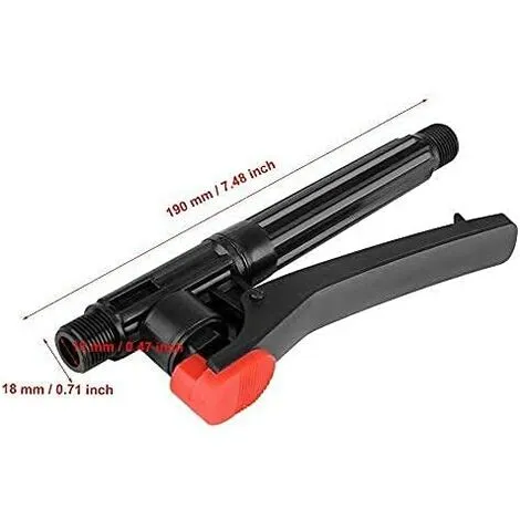 ECHOO Trigger Spray Handle, Spray Gun Handle For Garden Lance Sprayer Hose Sprayer Mounting Accessories 4 ECHOO Trigger Spray Handle, Spray Gun Handle For Garden Lance Sprayer Hose Sprayer Mounting Accessories - Image 2