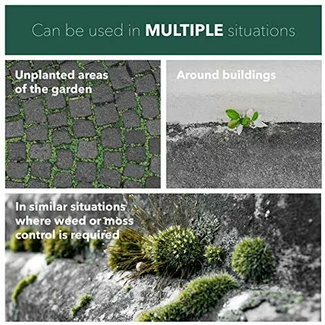 Rootblast - Total Weedkiller - 1L Ready To Use With 2 X 100ml Concentrated Refill Sachets - Kills Weeds & Roots - Biodegradable In Soil - Non-selective Weedkiller… 4 Rootblast - Total Weedkiller - 1L Ready To Use With 2 X 100ml Concentrated Refill Sachets - Kills Weeds & Roots - Biodegradable In Soil - Non-selective Weedkiller… - Image 2