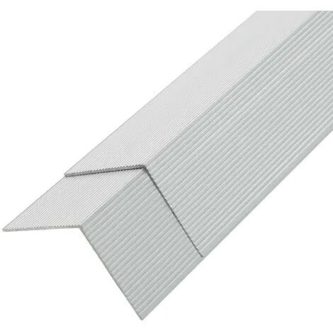 Topdeal 5 Pcs Decking Angle Trims Aluminium 170 Cm Silver VDFF29169UK 4 Topdeal 5 Pcs Decking Angle Trims Aluminium 170 Cm Silver VDFF29169UK - Image 2