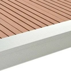 Topdeal 5 Pcs Decking Angle Trims Aluminium 170 Cm Silver VDFF29169UK 9 Topdeal 5 Pcs Decking Angle Trims Aluminium 170 Cm Silver VDFF29169UK -Indoor Flower Pot 59170668 3