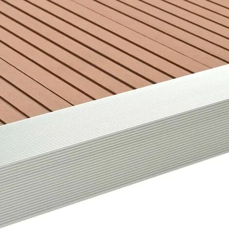 Topdeal 5 Pcs Decking Angle Trims Aluminium 170 Cm Silver VDFF29169UK 5 Topdeal 5 Pcs Decking Angle Trims Aluminium 170 Cm Silver VDFF29169UK - Image 3