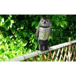 OSQI Pigeon Repellent - Bird Scarer Owl Shape Reflective Light Up, Scarecrow Bird Repeller - To Repel Crow Pigeons And More -Indoor Flower Pot 59411779 3