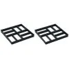 Topdeal Pavement Moulds 2 Pcs 40x40x4 Cm Plastic FF48610UK 2 Topdeal Pavement Moulds 2 Pcs 40x40x4 Cm Plastic FF48610UK -Indoor Flower Pot 60864686 1