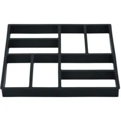 Topdeal Pavement Moulds 2 Pcs 40x40x4 Cm Plastic FF48610UK -Indoor Flower Pot 60864686 3