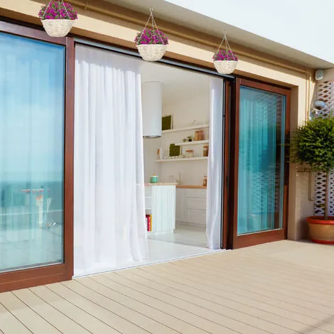 Relaxdays Set Of 3 Hanging Plant Basket, Handmade Willow Wood Wicker, With Foil, Flower Pots, HxØ: 12 X 25 Cm, Natural 4 Relaxdays Set Of 3 Hanging Plant Basket, Handmade Willow Wood Wicker, With Foil, Flower Pots, HxØ: 12 X 25 Cm, Natural - Image 2