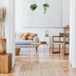 Relaxdays Set Of 3 Hanging Plant Basket, Handmade Willow Wood Wicker, With Foil, Flower Pots, HxØ: 12 X 25 Cm, Natural 11 Relaxdays Set Of 3 Hanging Plant Basket, Handmade Willow Wood Wicker, With Foil, Flower Pots, HxØ: 12 X 25 Cm, Natural -Indoor Flower Pot 61327983 5