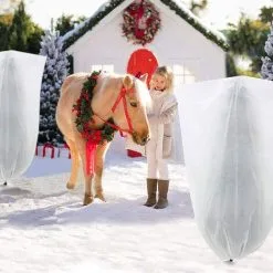 GROOFOO Winter Plant Cover Plant Protection 78CM120CM, Plant Frost Protection Plant Cover, Plant Protection Cover, Plant Cover Frost Protection -Indoor Flower Pot 63606772 4