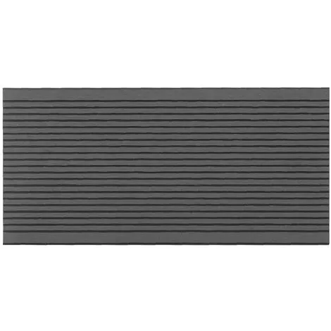 Livingandhome WPC Decking Waterproof Floor Tile Sample,Dark Grey 4 Livingandhome WPC Decking Waterproof Floor Tile Sample,Dark Grey - Image 2