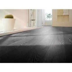 Livingandhome WPC Decking Waterproof Floor Tiles Set With Accessories Kit Dark Grey,9.4㎡ -Indoor Flower Pot 64137421 3