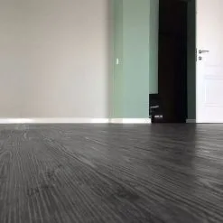 Livingandhome WPC Decking Waterproof Floor Tiles Set With Accessories Kit Dark Grey,6.3㎡ -Indoor Flower Pot 64137423 2