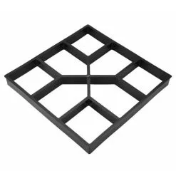 Yd. Garden Pavement Mold, 15.75 X 15.75 Inch DIY Path Maker Mold Reusable Concrete Cement Stone Design Paver Walk Maker Mould For Paving Pavement Patio Walkway -Indoor Flower Pot 64216270 4