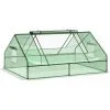 Outsunny Greenhouse Flower Planter Mini Zipper Garden Patio Steel 1.8 M 1 Outsunny Greenhouse Flower Planter Mini Zipper Garden Patio Steel 1.8 M -Indoor Flower Pot 6429814 1