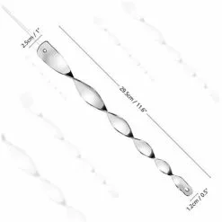 QERSTA 10 Pack Bird Repeller, Pigeon Repeller, Balcony Bird Scarer, Bird Scarer Bar 360 Degree Reflective Spiral Luminous,GU.B/bon -Indoor Flower Pot 67370471 4