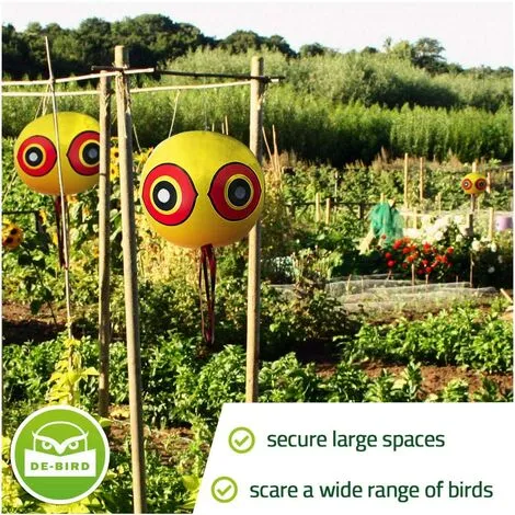 DECKON Repellent Balloons - For Repelling Pigeons, Crows And More - For Use With Ultrasound/Spike/Net - Pack Of 3 7 DECKON Repellent Balloons - For Repelling Pigeons, Crows And More - For Use With Ultrasound/Spike/Net - Pack Of 3 - Image 5