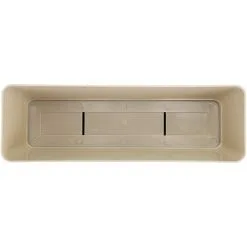 MONLY Rectangular Flower Box, 12 Rectangular Plastic Flower Pot, Outdoor Balcony Planters For Succulents, Flowers, African Violets, Set Of 2 -Indoor Flower Pot 68262335 5