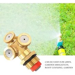 MONLY Pieces Brass Misting Spray Nozzle,Misting Spray Nozzle,3 Holes Spray Nozzle,Spray Nozzle Holes,For Lawn,Watering Gardening,Irrigation Agriculture 11 MONLY Pieces Brass Misting Spray Nozzle,Misting Spray Nozzle,3 Holes Spray Nozzle,Spray Nozzle Holes,For Lawn,Watering Gardening,Irrigation Agriculture -Indoor Flower Pot 68263116 5