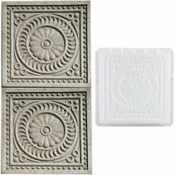 NAXUNNN DIY Concrete Mold Pathway Shape Plastic Mold For Concrete Garden Sidewalk Lawn Pavers Walkway Concrete Stone Slabs For Garden Patio -Indoor Flower Pot 69019096 4