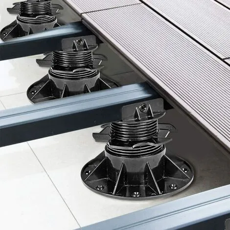 Tinor 6x 18-30mm Height Adjustable Pedestals - Bearings For Wood, WPC And Stone Deck Boards 7 Tinor 6x 18-30mm Height Adjustable Pedestals - Bearings For Wood, WPC And Stone Deck Boards - Image 5