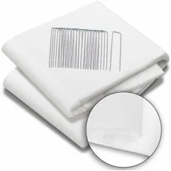 VOUNOT Garden Fleece 50gsm Horticultural Fleece Plant Winter Protection Cover With 20 Pegs1.5x20M