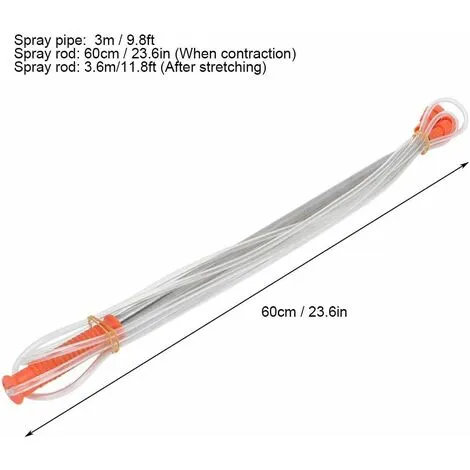 MODOU Electric Sprinkler Extension Stainless Steel Telescopic Sprinkler Extension Rod Electric Sprinkler Attachment For Irrigation 4 MODOU Electric Sprinkler Extension Stainless Steel Telescopic Sprinkler Extension Rod Electric Sprinkler Attachment For Irrigation - Image 2