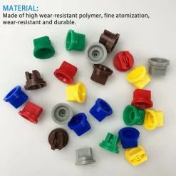 DKSFJKL Pack Of 24 110 Degree Plastic Fan Shaped Nozzles For Agriculture, Forestry 10 DKSFJKL Pack Of 24 110 Degree Plastic Fan Shaped Nozzles For Agriculture, Forestry -Indoor Flower Pot 71964006 4