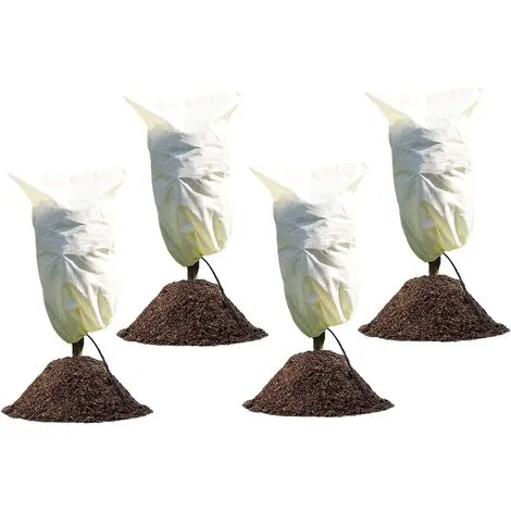 MEZHENG Pcs Plant Winter Cover 100x80cm Plant Winter Cover Winter Veil Tree Winter Cover Palm Tree Winter Cover With Adjustable Drawstring 3 MEZHENG Pcs Plant Winter Cover 100x80cm Plant Winter Cover Winter Veil Tree Winter Cover Palm Tree Winter Cover With Adjustable Drawstring