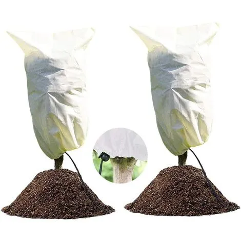 MEZHENG 2 Pack Plant Overwintering Cover, Plant Overwintering Cover, Plant Protection, 100 X 80cm Overwintering Cover, Plant Protection Cover Reusable Overwintering Cover 3 MEZHENG 2 Pack Plant Overwintering Cover, Plant Overwintering Cover, Plant Protection, 100 X 80cm Overwintering Cover, Plant Protection Cover Reusable Overwintering Cover