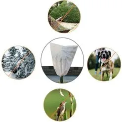 MEZHENG 2 Pack Plant Overwintering Cover, Plant Overwintering Cover, Plant Protection, 100 X 80cm Overwintering Cover, Plant Protection Cover Reusable Overwintering Cover 10 MEZHENG 2 Pack Plant Overwintering Cover, Plant Overwintering Cover, Plant Protection, 100 X 80cm Overwintering Cover, Plant Protection Cover Reusable Overwintering Cover -Indoor Flower Pot 72508100 4