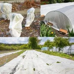 RHAFAYRE Wintering Veil For Outdoor Plants, Wintering Veil Roll Winter Plant Protection, Wintering Veil Garden, 1.6 X 5 M -Indoor Flower Pot 73470686 5