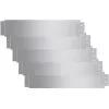 Lawn Fences 5 Pcs Galvanised Steel 100x20 Cm VidaXL -Indoor Flower Pot 7453600 1