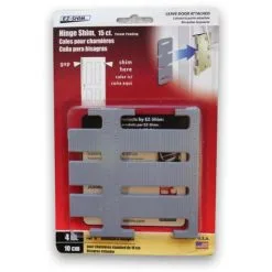 Broadfix EZ-Shim Quick Align Hinge Shims 4''/10cm - Pack Of 15
