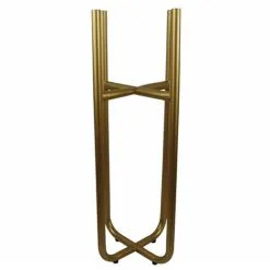 Leaf Large Gold Planter Stand (Planter Not Included) 62cm X 18cm
