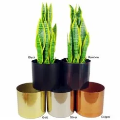 Leaf Large Gold Planter Stand (Planter Not Included) 62cm X 18cm 7 Leaf Large Gold Planter Stand (Planter Not Included) 62cm X 18cm -Indoor Flower Pot 77246719 3
