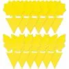 NAXUNNN 12pcs Sticky Fruit Fly Traps And Mushroom Trap Killer, Sunflower Butterfly Pattern Decal Sticker