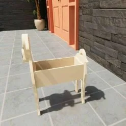 ECHOO Cartoon Animals Cute Dog Shape Pot Plant Garden Decorated Labrador Planter, 7 -Indoor Flower Pot 80339695 3