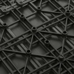 WOLTU 6 X WPC Composite Decking Boards 30 X 60 Cm (1 M2) Wood Effect Light Grey -Indoor Flower Pot 81979623 5