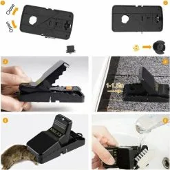 NAXUNNN Domestic Daze, Rat Traps And Rats, Catch And Fill The Mice, 5 Reusable Mouse Traps-- 8 NAXUNNN Domestic Daze, Rat Traps And Rats, Catch And Fill The Mice, 5 Reusable Mouse Traps-- -Indoor Flower Pot 83681786 2