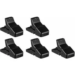 NAXUNNN Sensitive Plastic Plastic Mouse Trap Plastic Mouse Trap Mouse Trap Roding Control Tool Mouse Card Mouse Cage (5 Pieces)