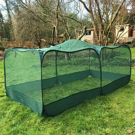 GARDENSKILL Giant Pop-Up Net Fruit Cage - 2m X 1m X 0.75m High 3 GARDENSKILL Giant Pop-Up Net Fruit Cage - 2m X 1m X 0.75m High